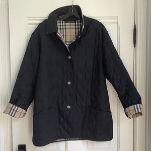 Burberry Quilted Black Jacket